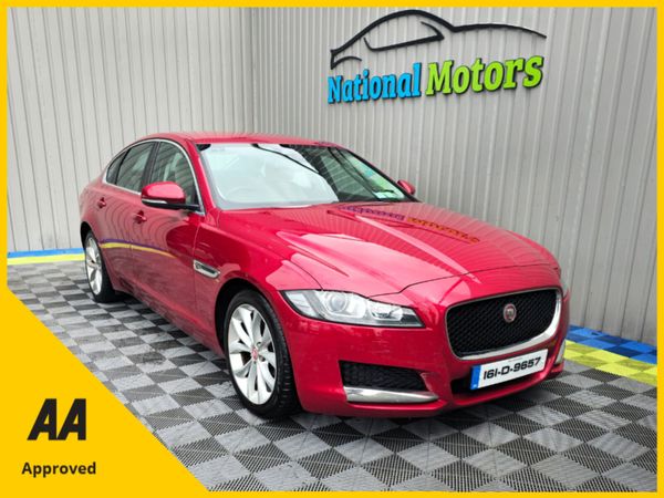 Jaguar XF Saloon, Diesel, 2016, Red