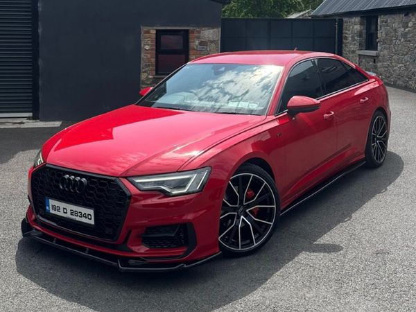 Audi A6 Saloon, Diesel, 2019, Red