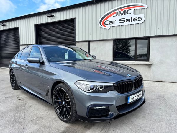 BMW 5-Series Saloon, Petrol Plug-in Hybrid, 2019, Blue
