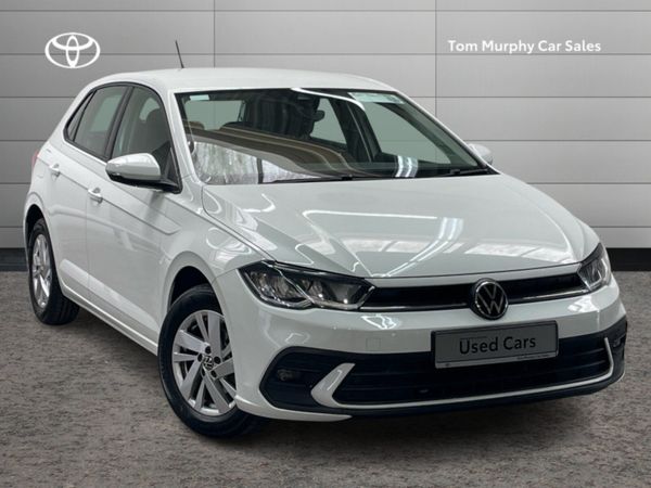 Volkswagen Polo Hatchback, Petrol, 2022, White