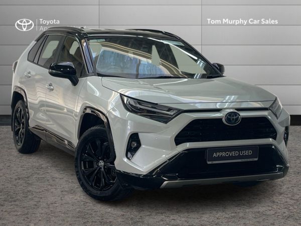 Toyota RAV4 SUV, Petrol Hybrid, 2022, White