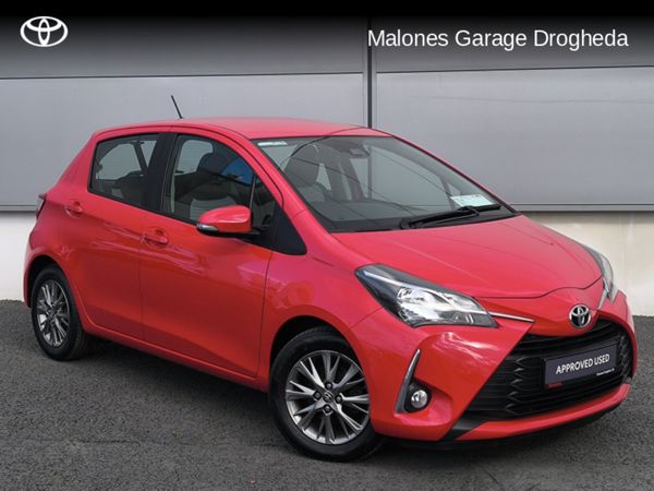 Toyota Yaris Hatchback, Petrol, 2019, Red