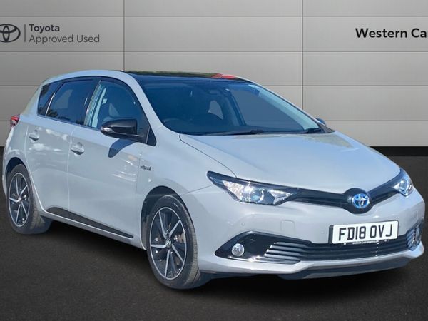 Toyota Auris Hatchback, Petrol Hybrid, 2018, Grey