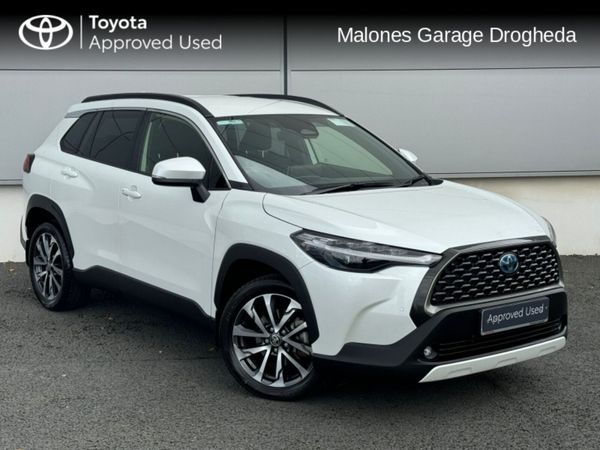 Toyota Corolla Cross Hatchback, Petrol Hybrid, 2023, White