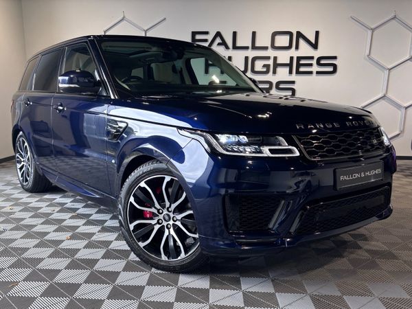 Land Rover Range Rover Sport SUV, Petrol Plug-in Hybrid, 2021, Blue
