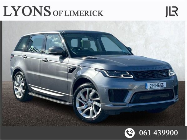 Land Rover Range Rover Sport SUV, Petrol Plug-in Hybrid, 2021, Grey