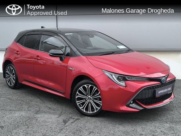 Toyota Corolla Hatchback, Petrol Hybrid, 2020, Red