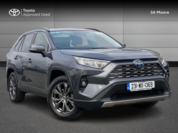 Toyota RAV4 SUV, Petrol Hybrid, 2023, Grey