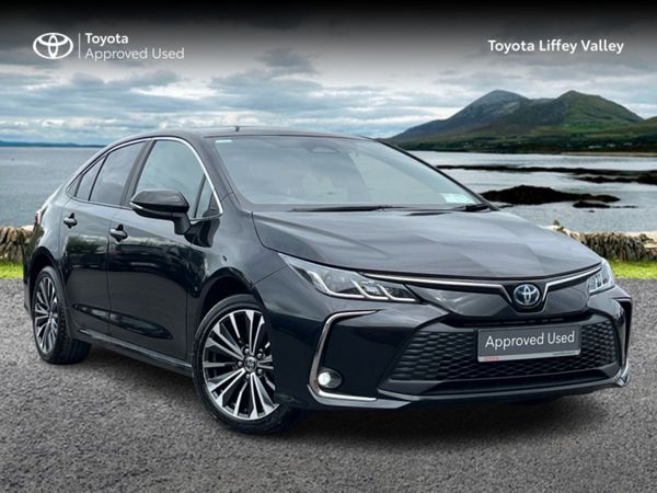 Toyota Corolla Saloon, Petrol Hybrid, 2024, Black
