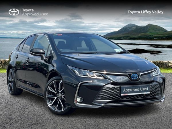 Toyota Corolla Saloon, Petrol Hybrid, 2025, Black