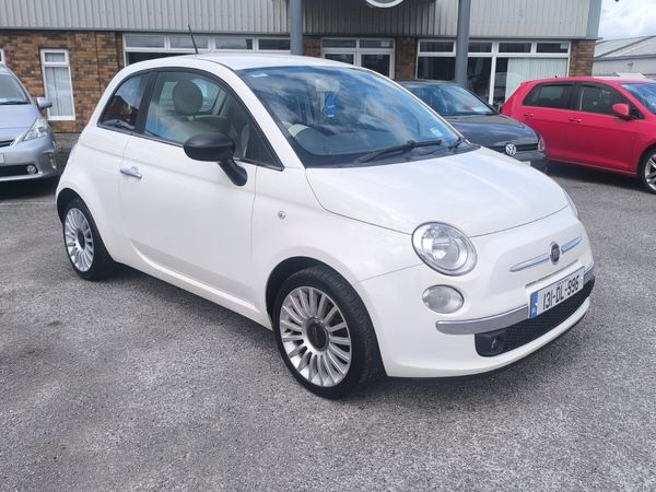 Fiat 500 Hatchback, Petrol, 2013, White