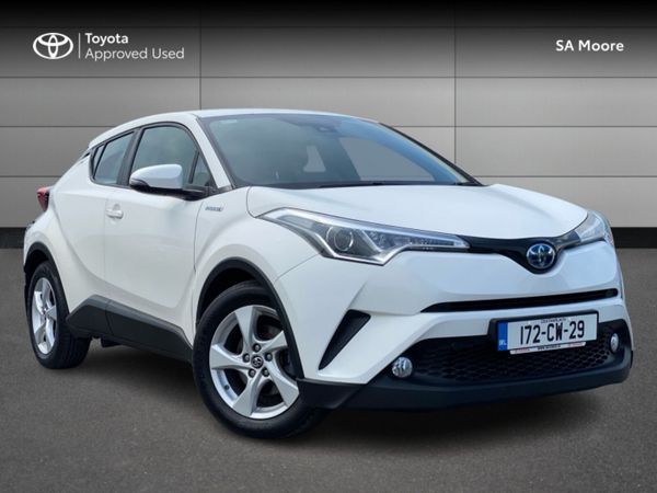 Toyota C-HR SUV, Petrol Hybrid, 2017, White