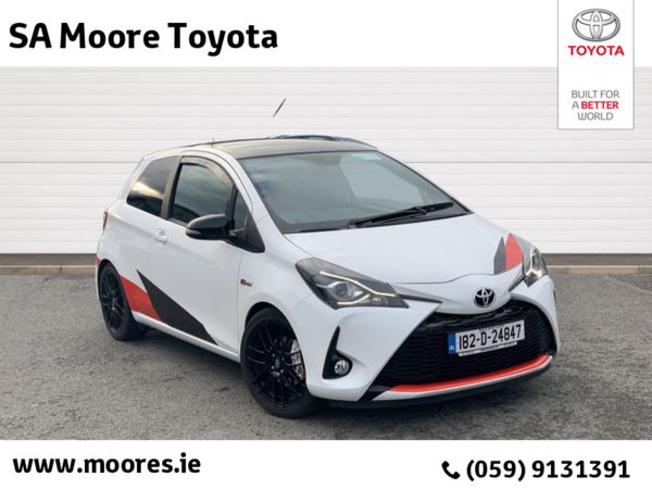 Toyota Yaris Hatchback, Petrol, 2018, White