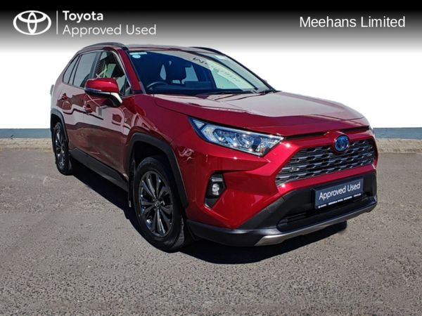 Toyota RAV4 SUV, Petrol Hybrid, 2023, Red