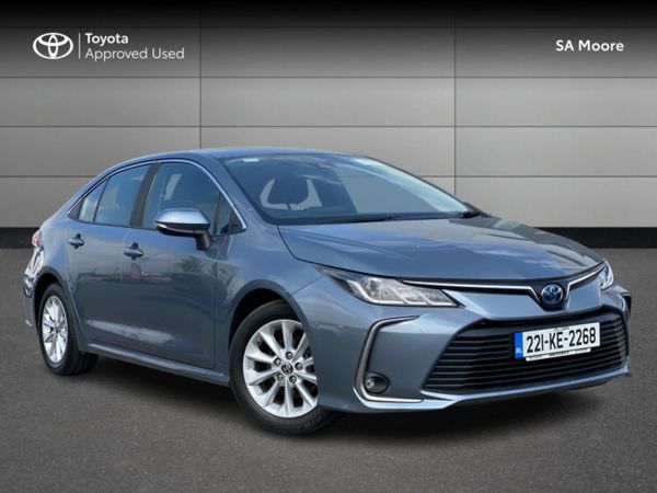 Toyota Corolla Saloon, Petrol Hybrid, 2022, Grey