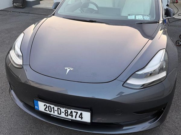 Tesla Model 3 Saloon, Electric, 2020, Grey