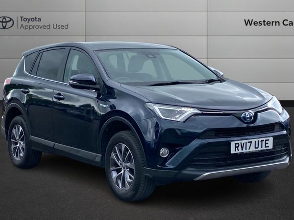 Toyota RAV4 SUV, Petrol Hybrid, 2017, Blue