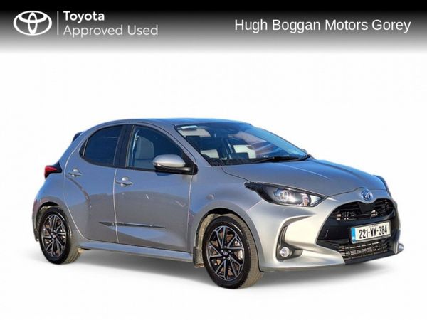 Toyota Yaris Hatchback, Petrol Hybrid, 2022, Grey