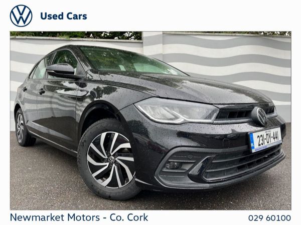 Volkswagen Polo Hatchback, Petrol, 2023, Black