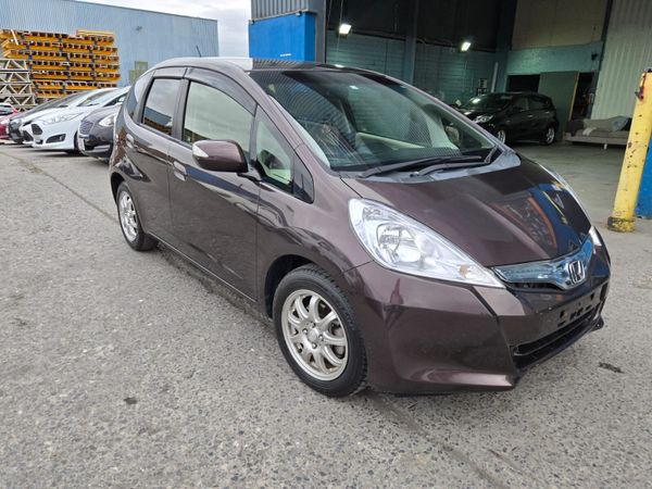 Honda Fit Hatchback, Petrol Hybrid, 2012, Brown