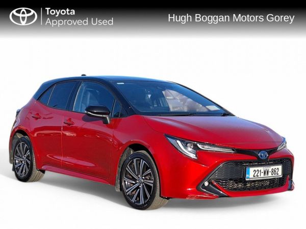 Toyota Corolla Hatchback, Petrol Hybrid, 2022, Red