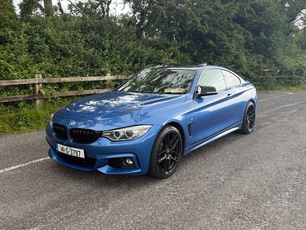BMW 4-Series Coupe, Diesel, 2014, Blue