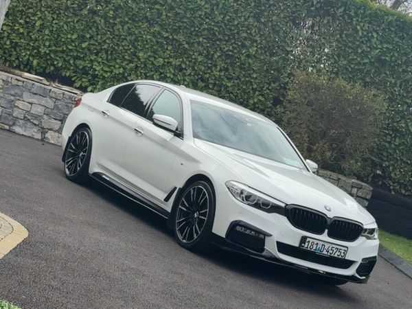 BMW 5-Series Saloon, Diesel, 2018, White