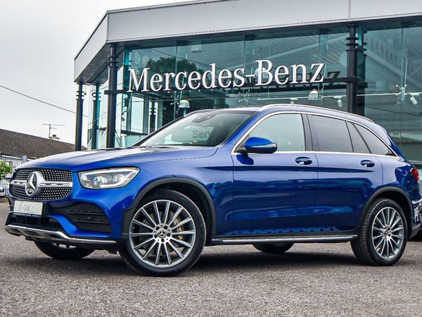 Mercedes-Benz GLC SUV, Diesel Plug-in Hybrid, 2021, Blue