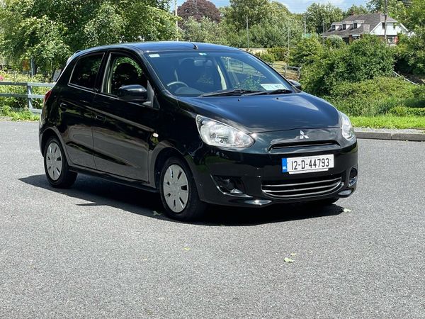 Mitsubishi Mirage Hatchback, Petrol, 2012, Black