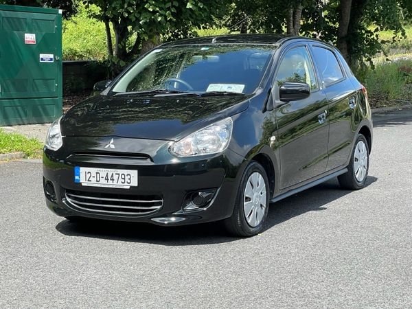Mitsubishi Mirage Hatchback, Petrol, 2012, Black