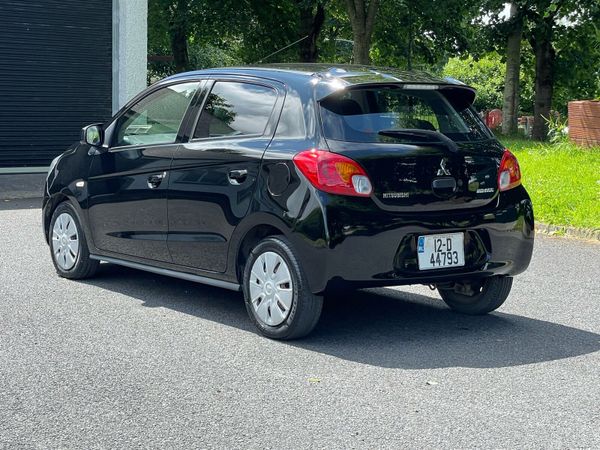Mitsubishi Mirage Hatchback, Petrol, 2012, Black
