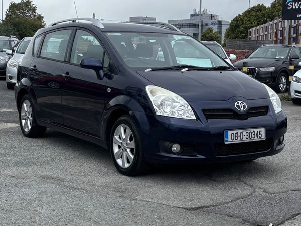Toyota Verso MPV, Petrol, 2008, Blue