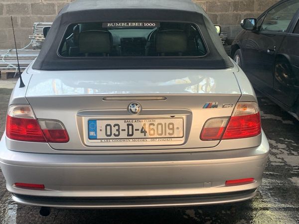 BMW 3-Series Convertible, Petrol, 2003, Silver