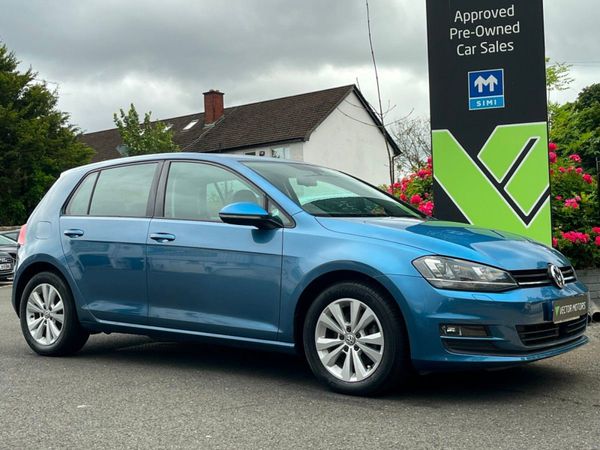 Volkswagen Golf Hatchback, Petrol, 2014, Blue