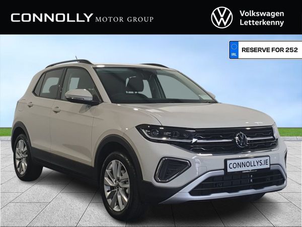 Volkswagen T-Cross Crossover, Petrol, 2025, Grey