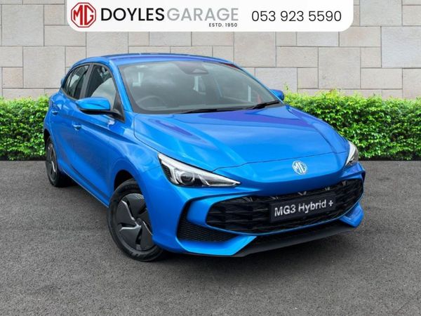 MG MG3 Hatchback, Petrol Hybrid, 2025, Blue