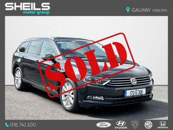 Volkswagen Passat Estate, Diesel, 2017, Grey