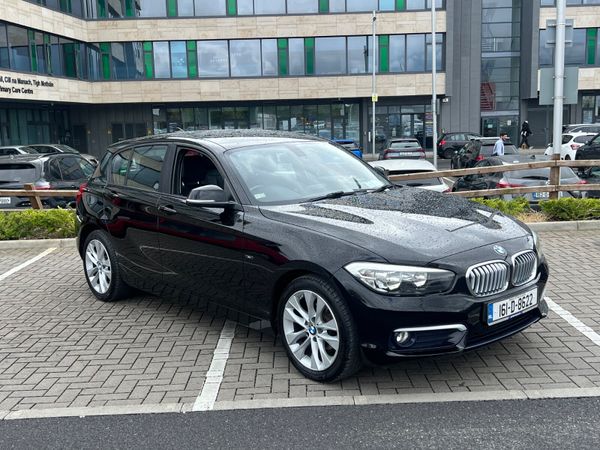 BMW 1-Series Hatchback, Diesel, 2016, Black