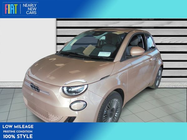 Fiat 500e Hatchback, Electric, 2023, Gold