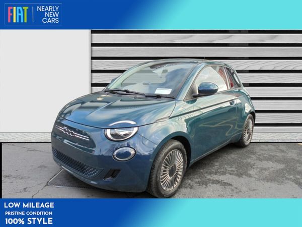 Fiat 500e Hatchback, Electric, 2023, Green