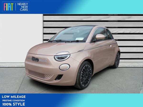 Fiat 500e Hatchback, Electric, 2025, Gold