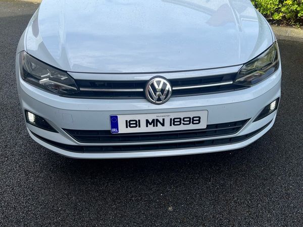 Volkswagen Polo Hatchback, Petrol, 2018, Silver