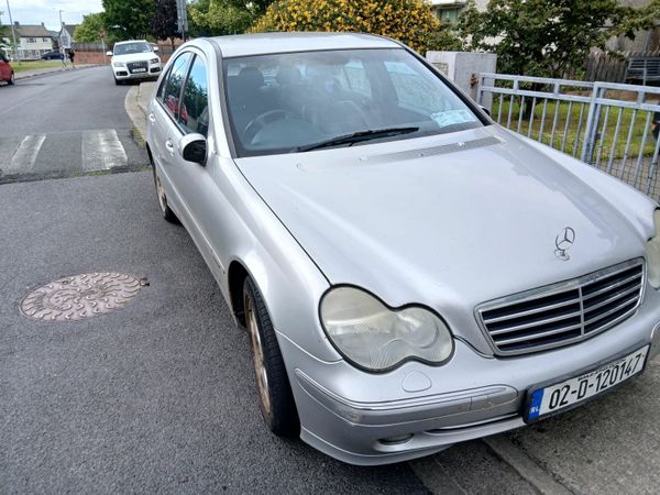 Mercedes-Benz C-Class Saloon, Petrol, 2002, Silver