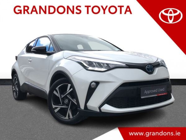 Toyota C-HR SUV, Petrol Hybrid, 2022, White