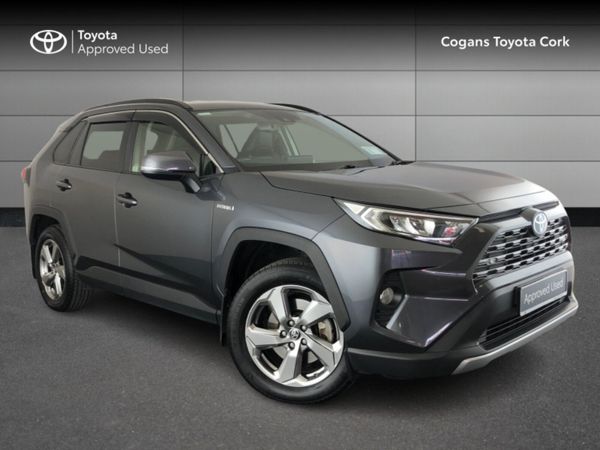 Toyota RAV4 SUV, Petrol Hybrid, 2021, Grey