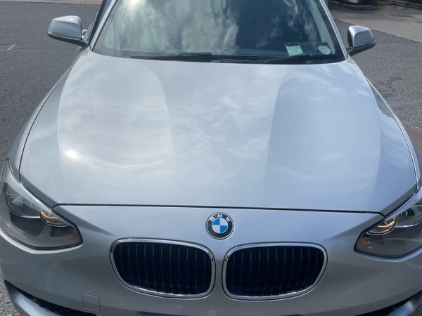 BMW 1-Series Hatchback, Diesel, 2015, Silver