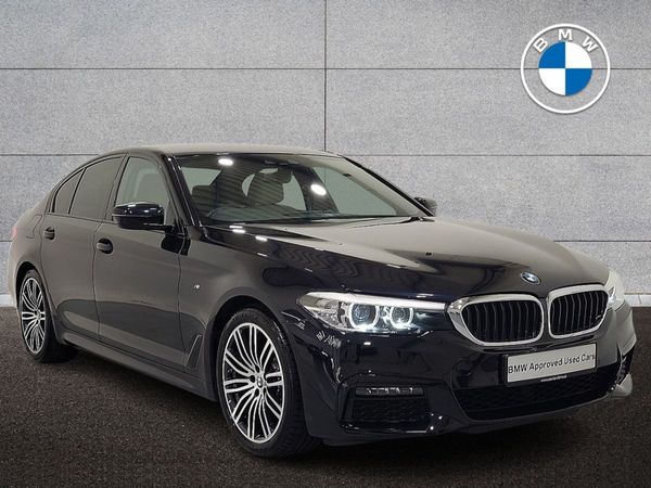 BMW 5-Series Saloon, Diesel, 2019, Black