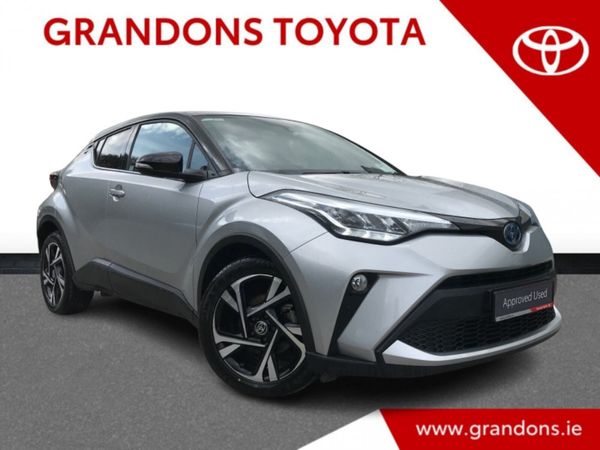 Toyota C-HR SUV, Petrol Hybrid, 2023, Silver