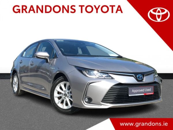 Toyota Corolla Saloon, Petrol Hybrid, 2021, Grey