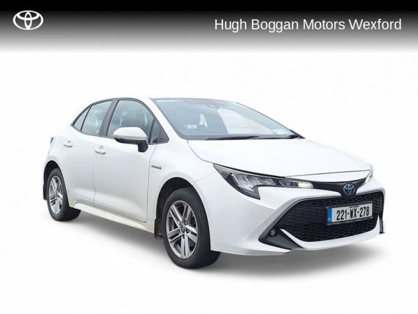 Toyota Corolla Hatchback, Petrol Hybrid, 2022, White